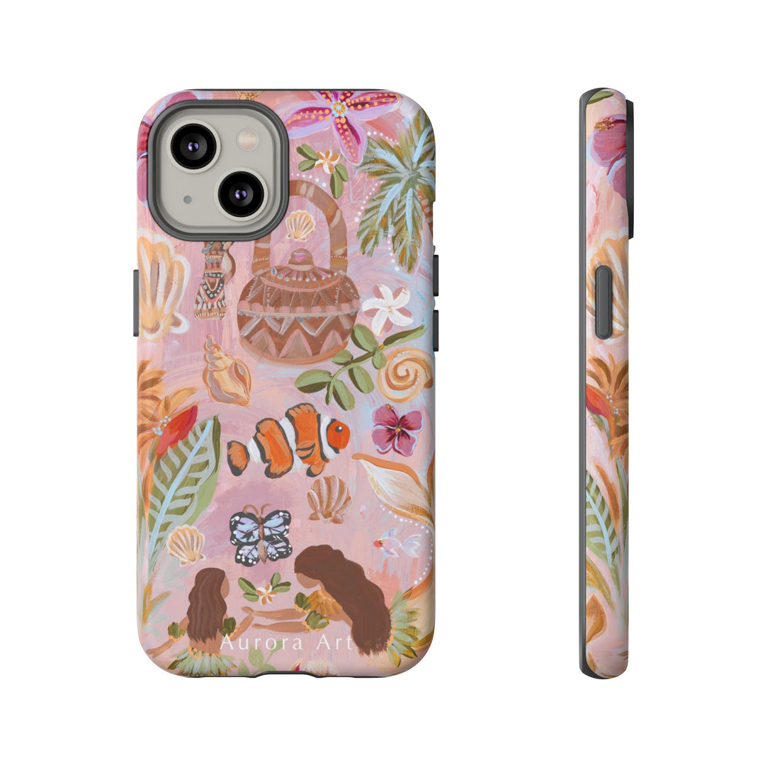 Secret Cove Phone Case - Aurora Art
