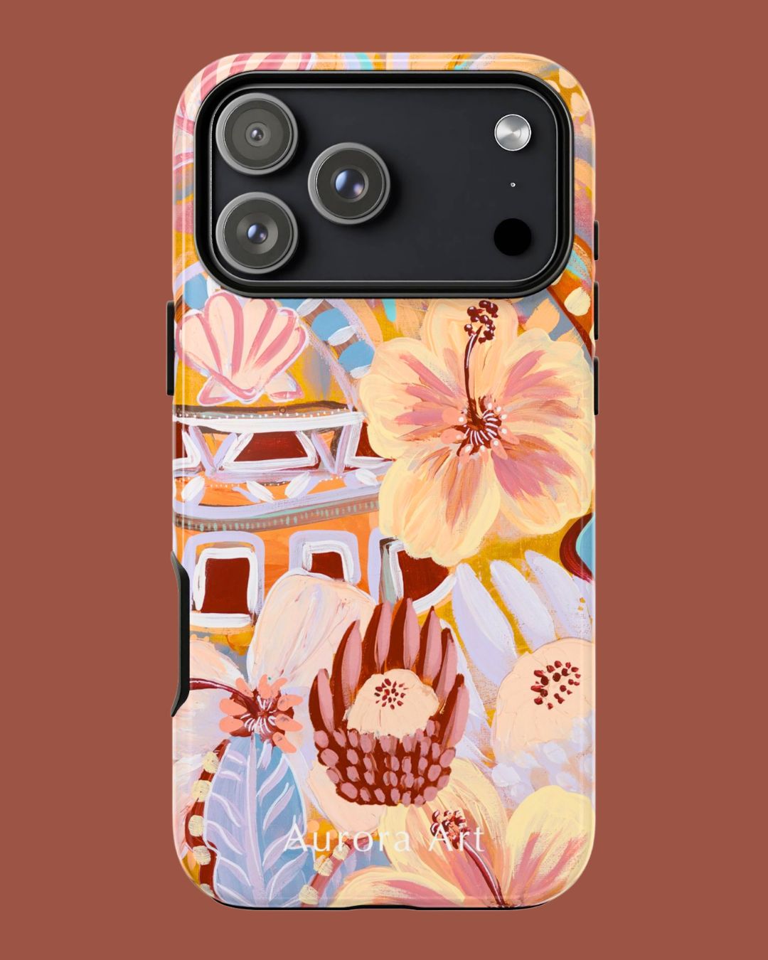 Tide Phone Case - Aurora Art