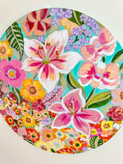 Starburst Bloom - Original Textured Artwork