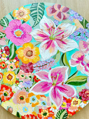 Starburst Bloom - Original Textured Artwork