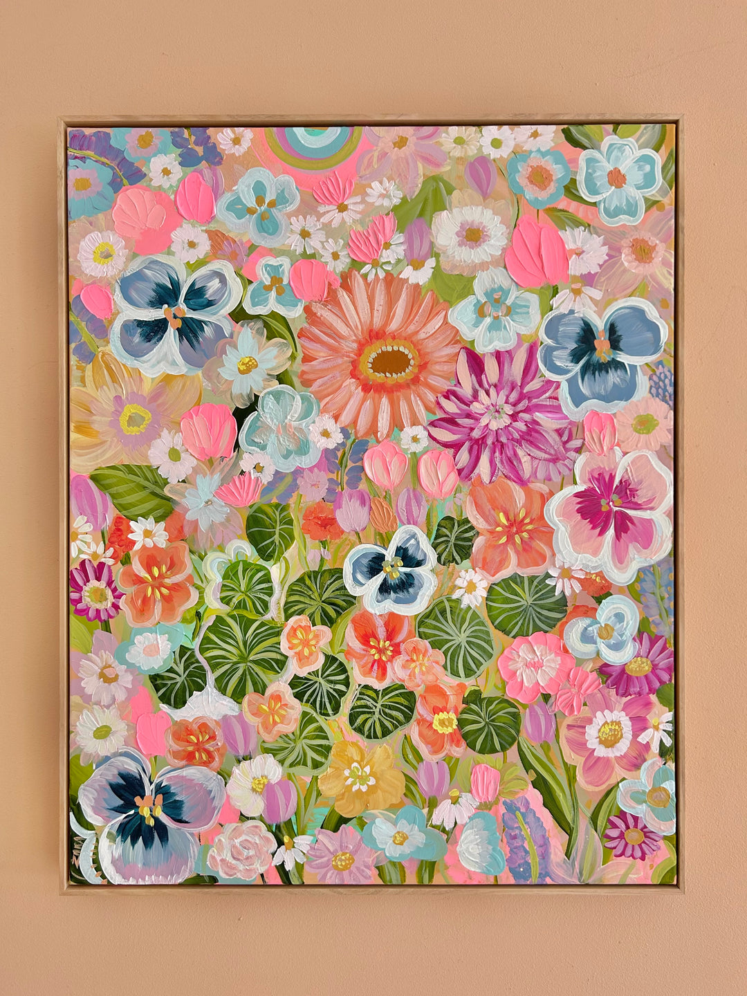 "Field Serenade”  - Original Textured Artwork