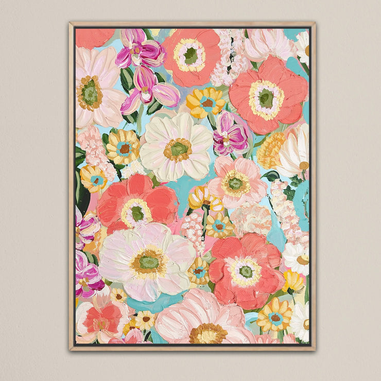 “Bunches Of Blooms”  - Original Textured Artwork