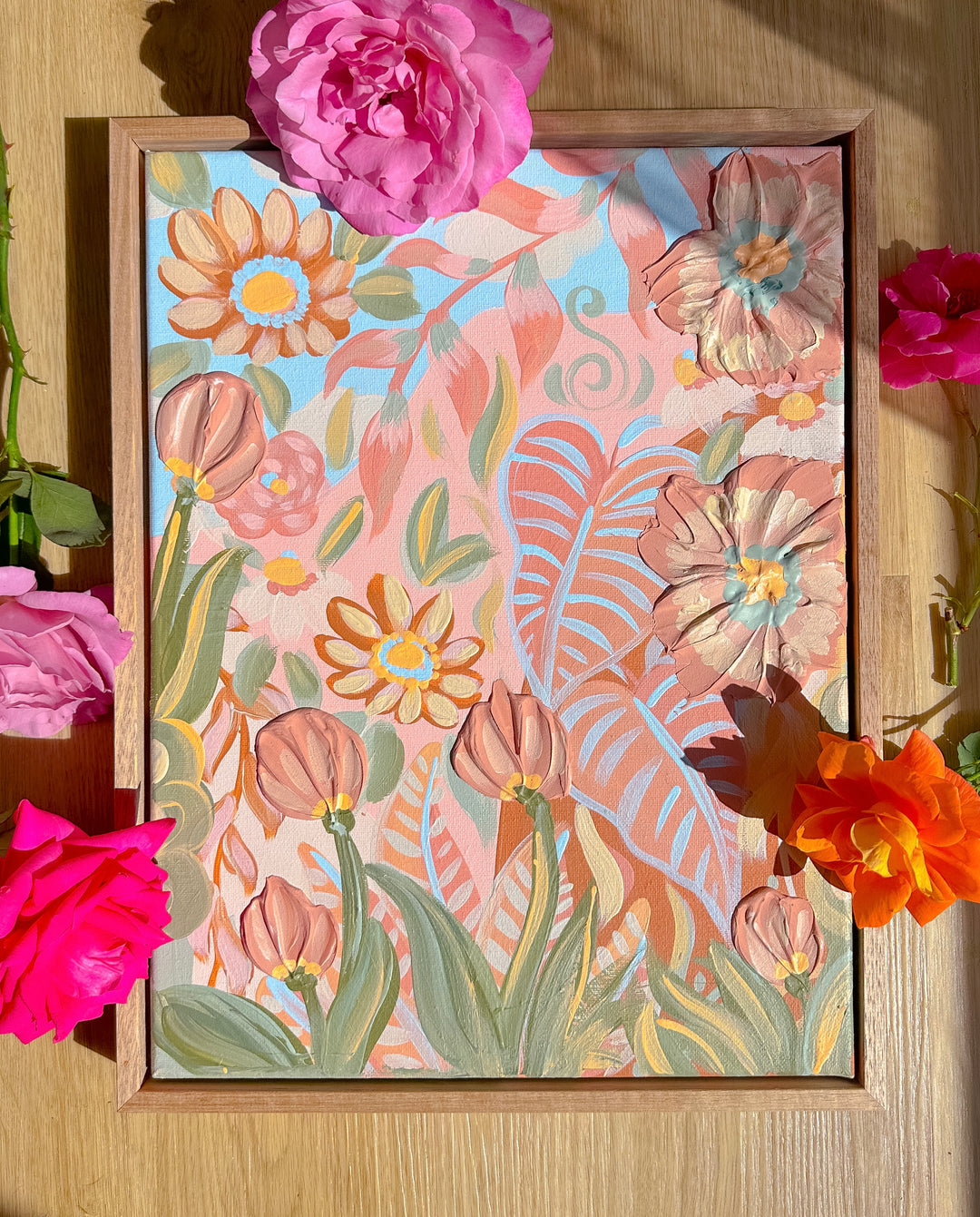 Sweet Tulips - Original Artwork