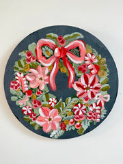 Candy Wreath - Original Artwork
