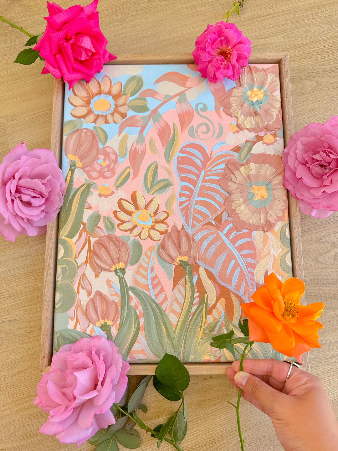 Sweet Tulips - Original Artwork