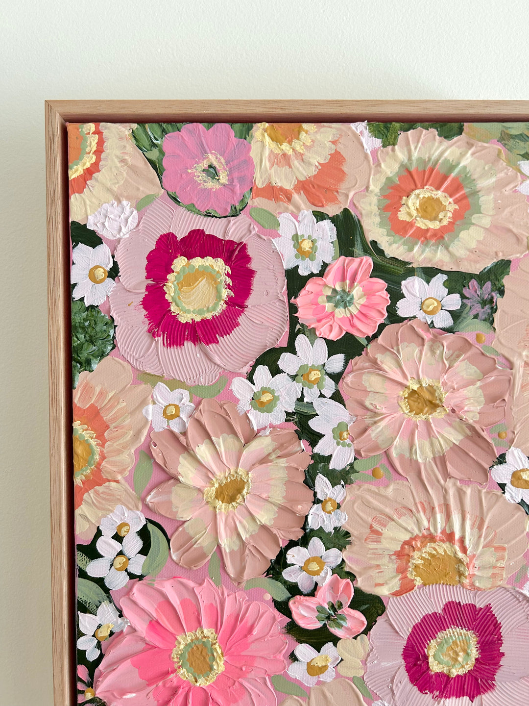 “Daisy Day”  - Original Textured Artwork