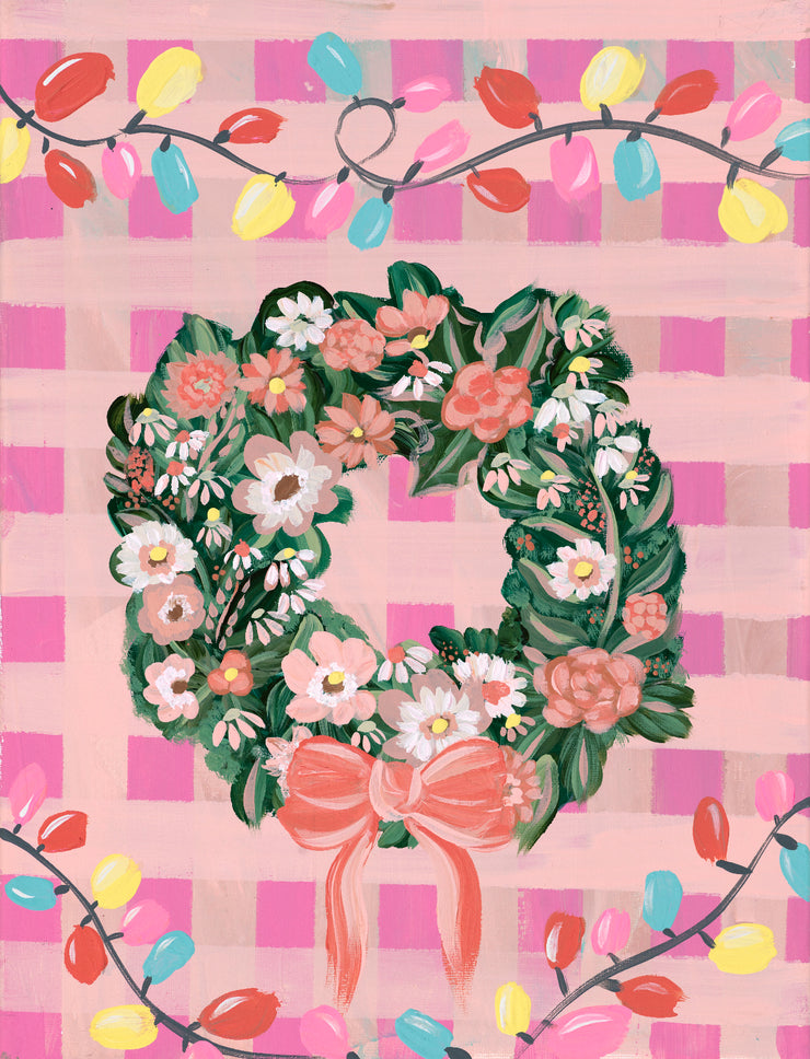 Limited Edition Print - Rainbow Wreath