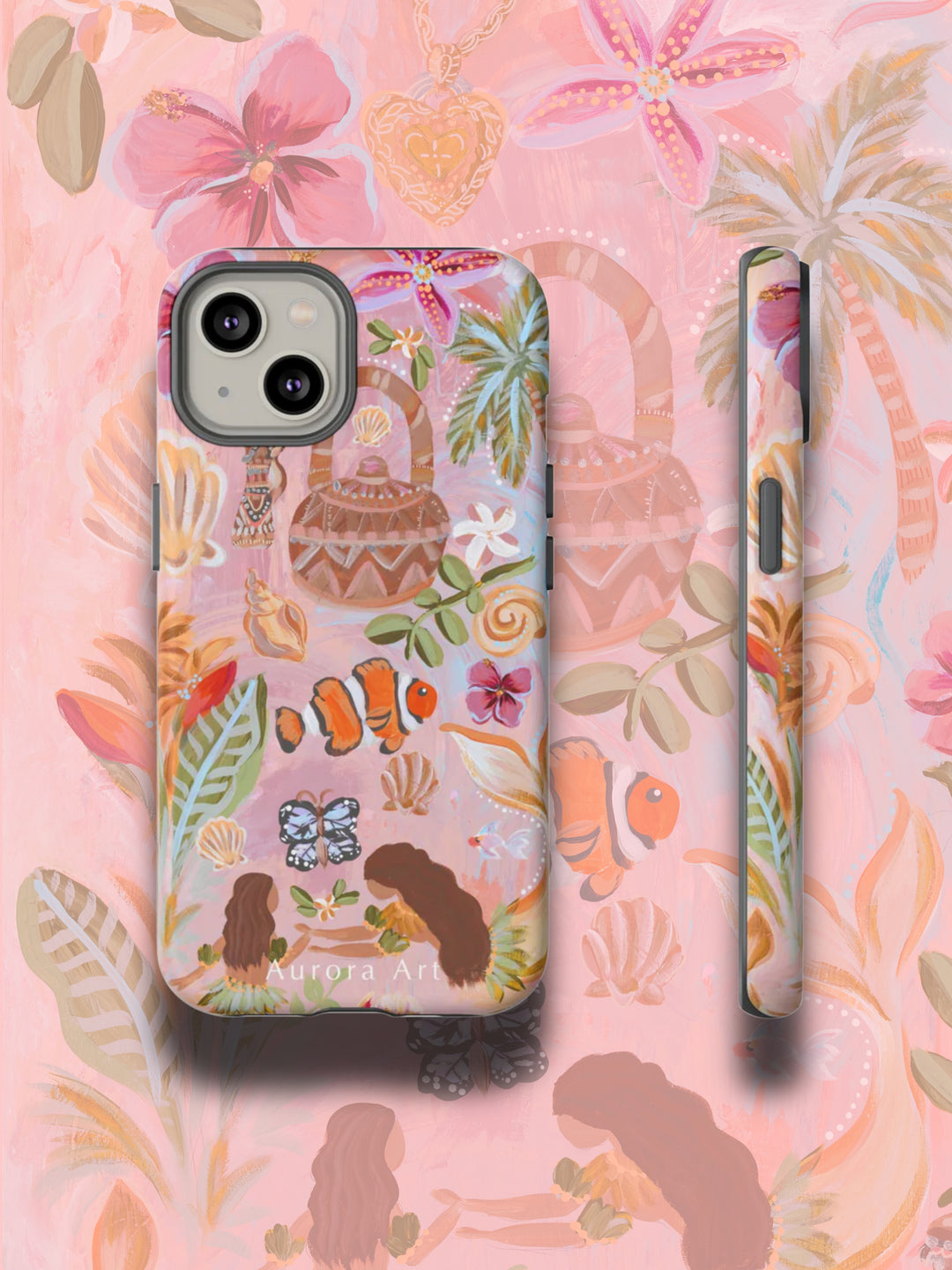 Secret Cove Phone Case - Aurora Art