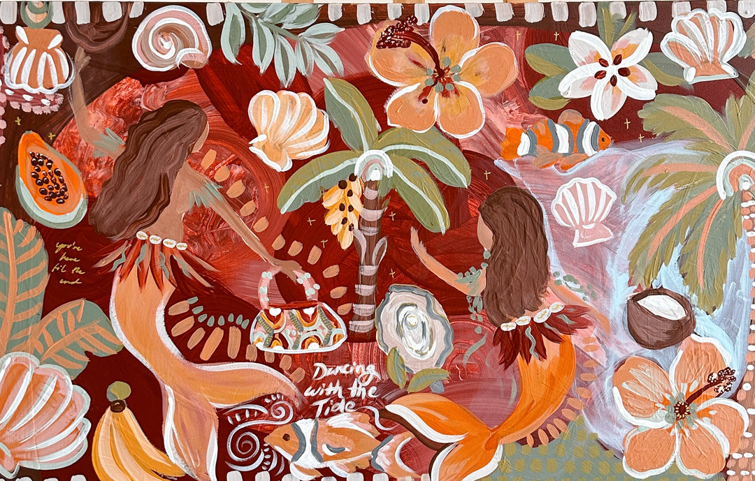 Dancing With The Tide - Original Artwork