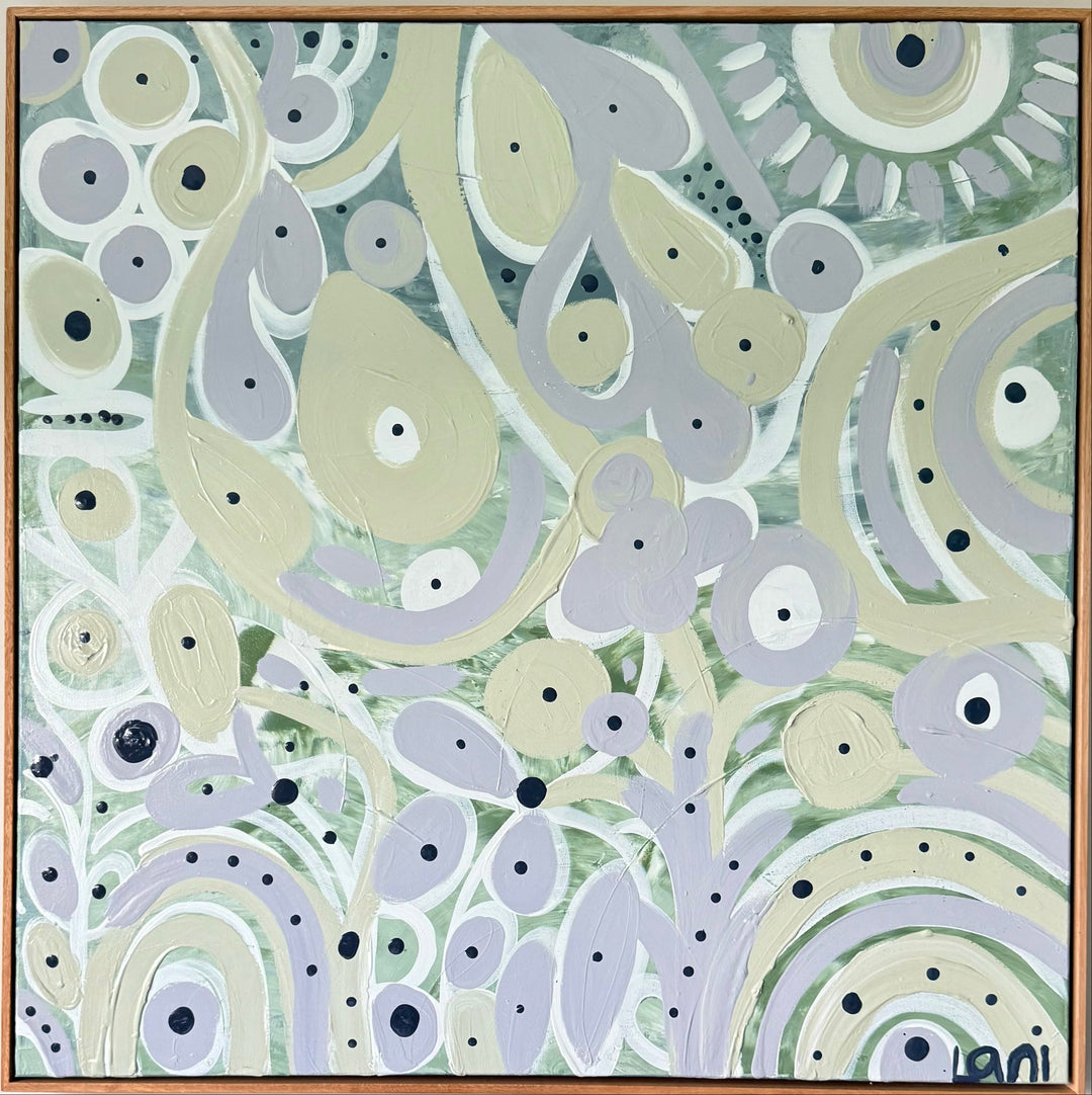 “Whispers of the Blue Forest” - Original Artwork