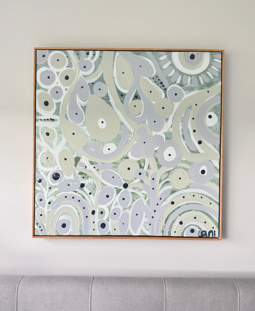 “Whispers of the Blue Forest” - Original Artwork