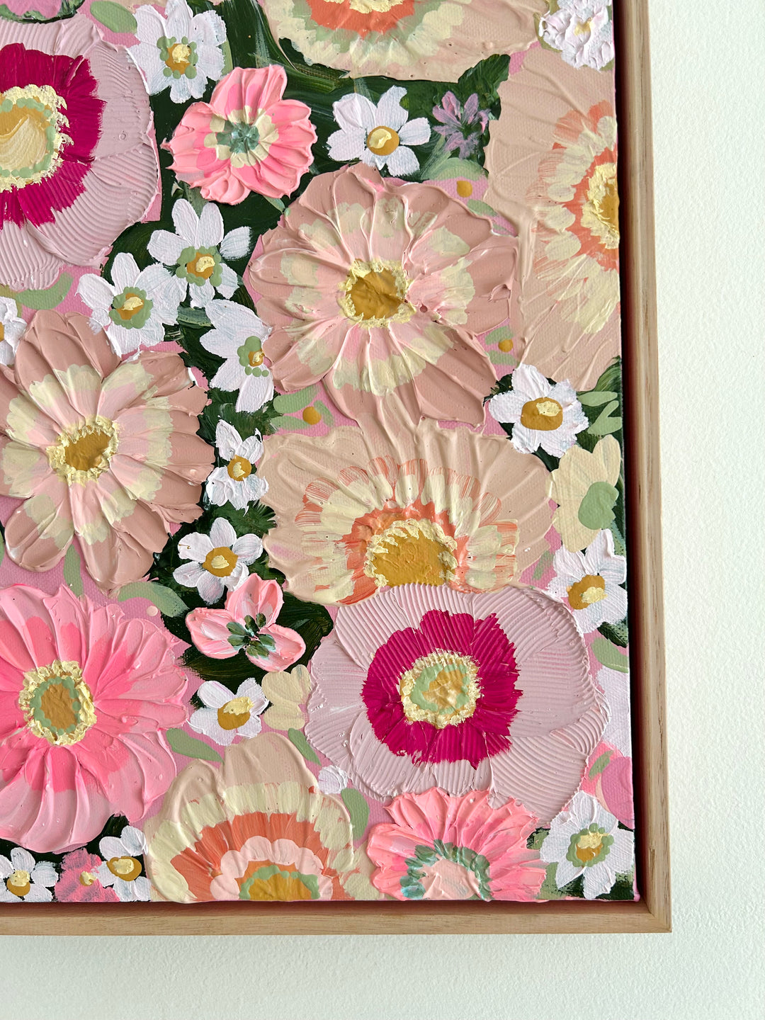 “Daisy Day”  - Original Textured Artwork