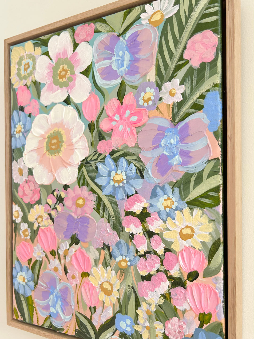 “Garden Pathways”  - Original Textured Artwork