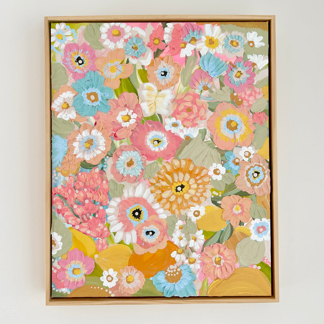 "Falling Petals" - Original Artwork