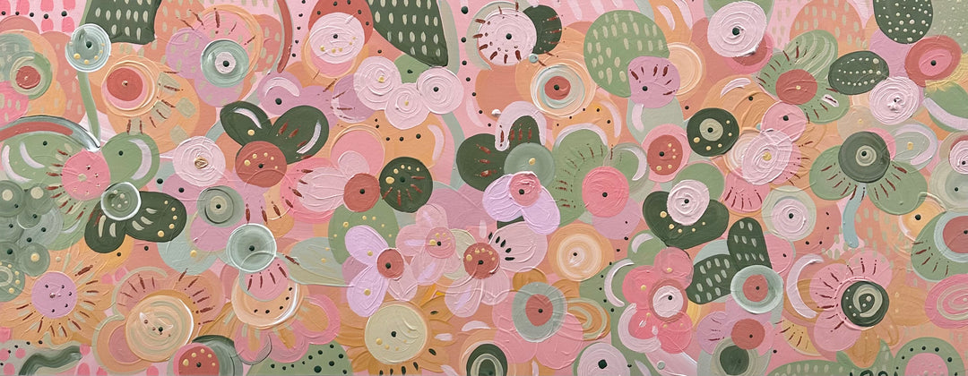 ‘Where the Wild Flowers Grow’ - Original Artwork