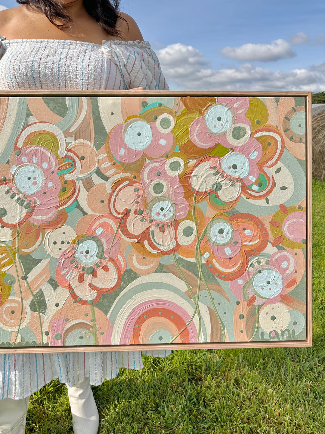 ‘Sunlit Blooms’ - Original Artwork