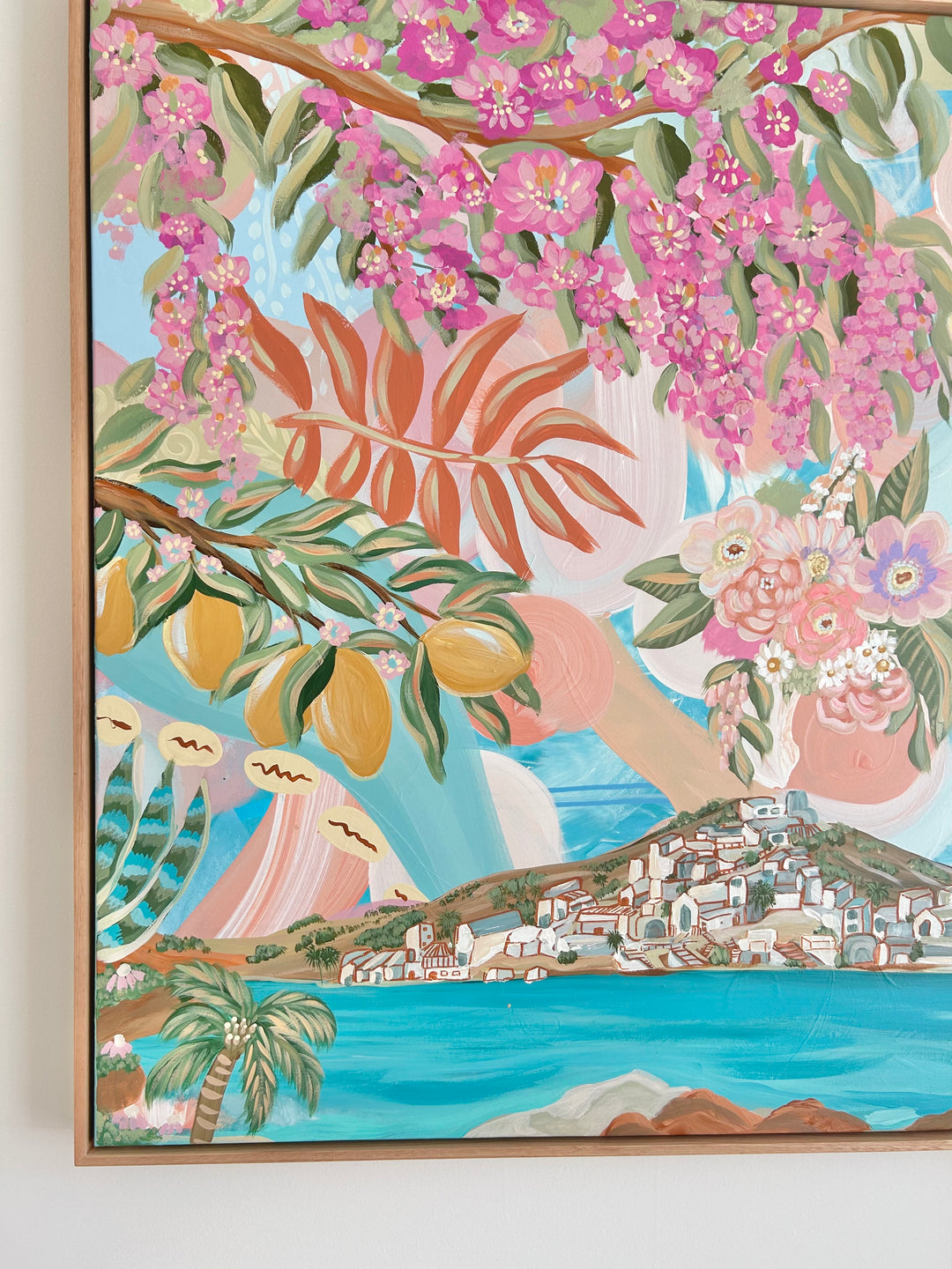 "Lounge By The Sea" - Original Artwork
