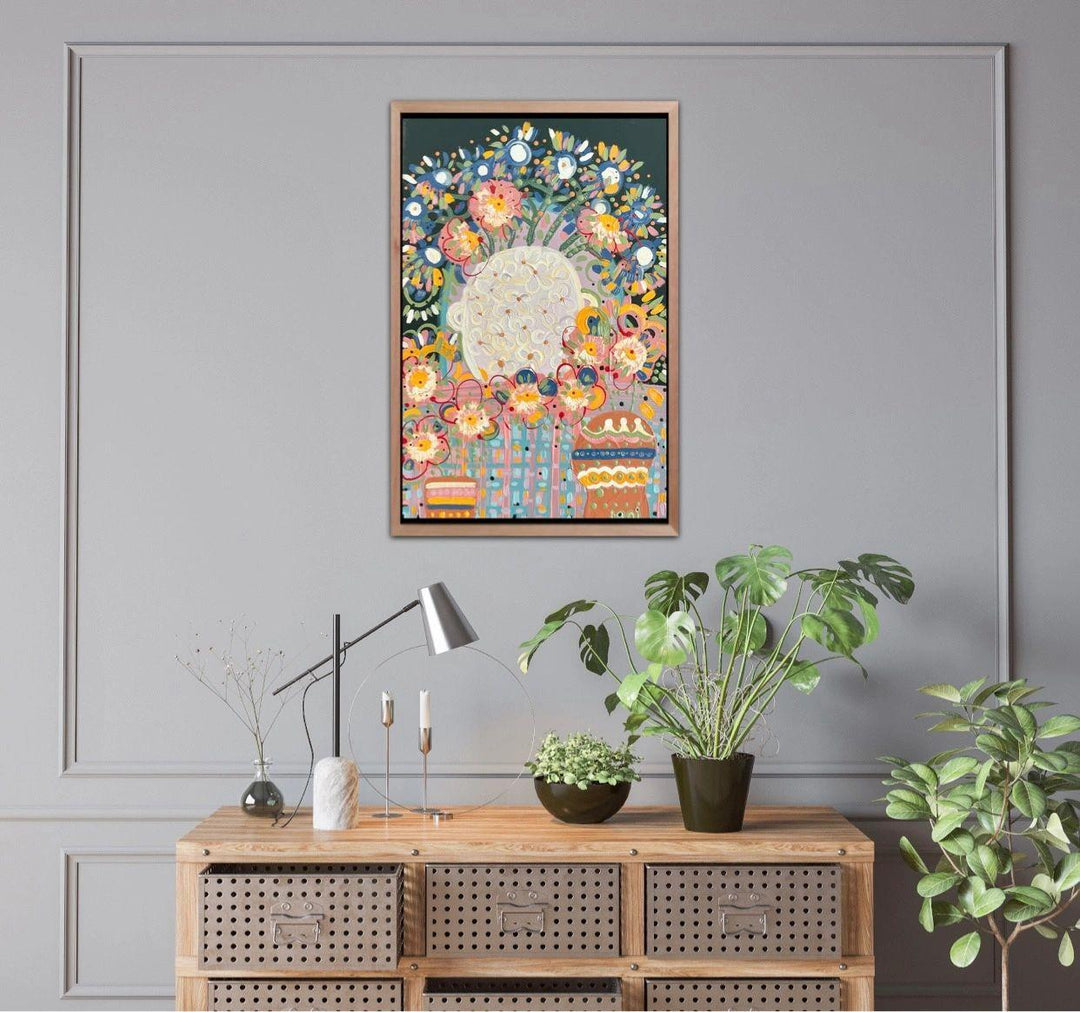 ‘Only By the Night Blooms’ - Original -SOLD