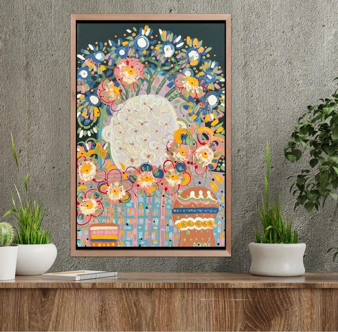 ‘Only By the Night Blooms’ - Original -SOLD