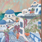 'Stairways In Santorini' - Original Artwork