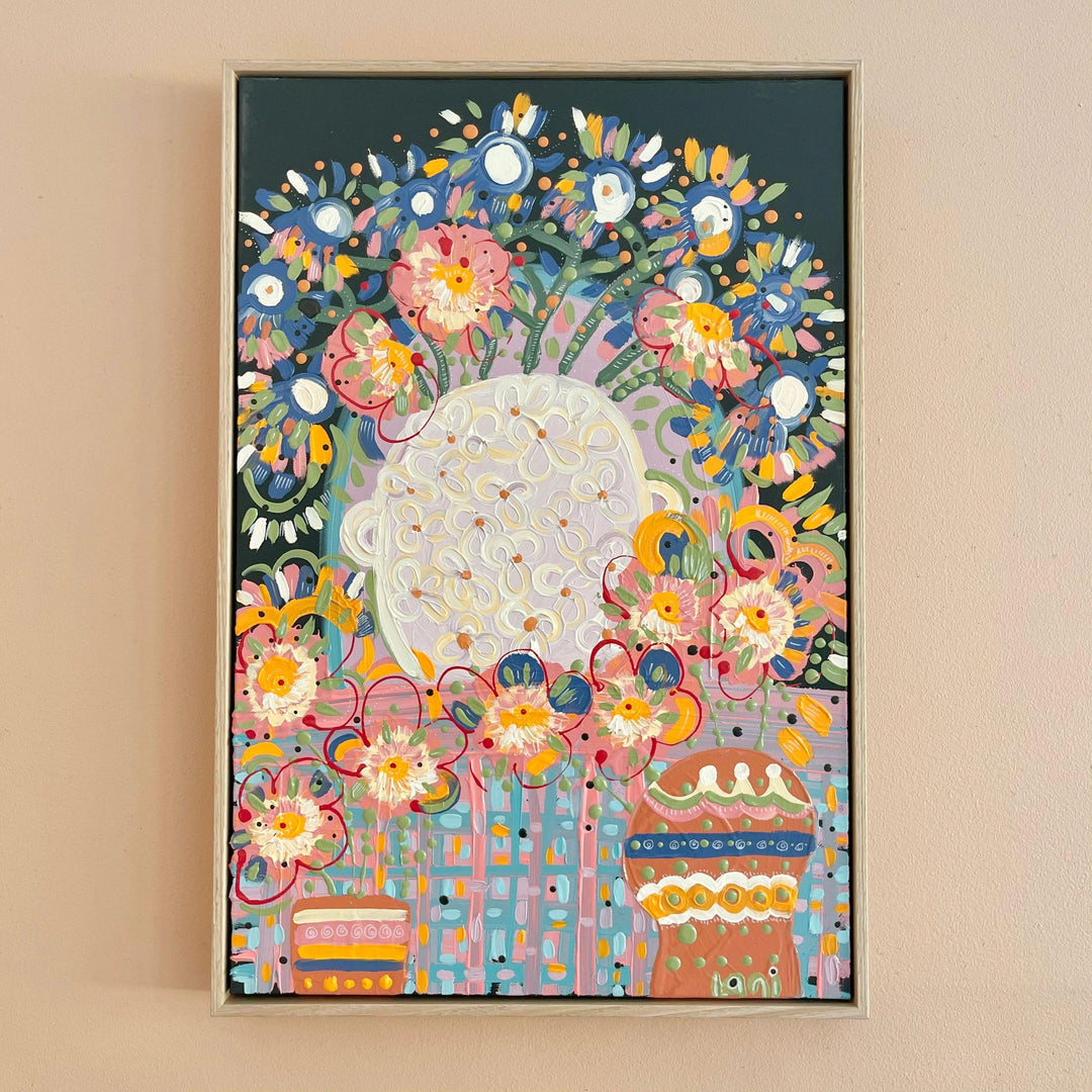 ‘Only By the Night Blooms’ - Original -SOLD