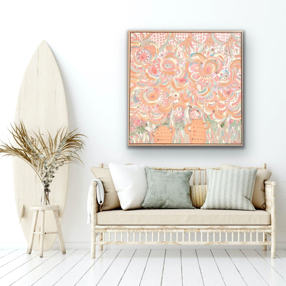 ‘Flower Market’ - Original - Sold