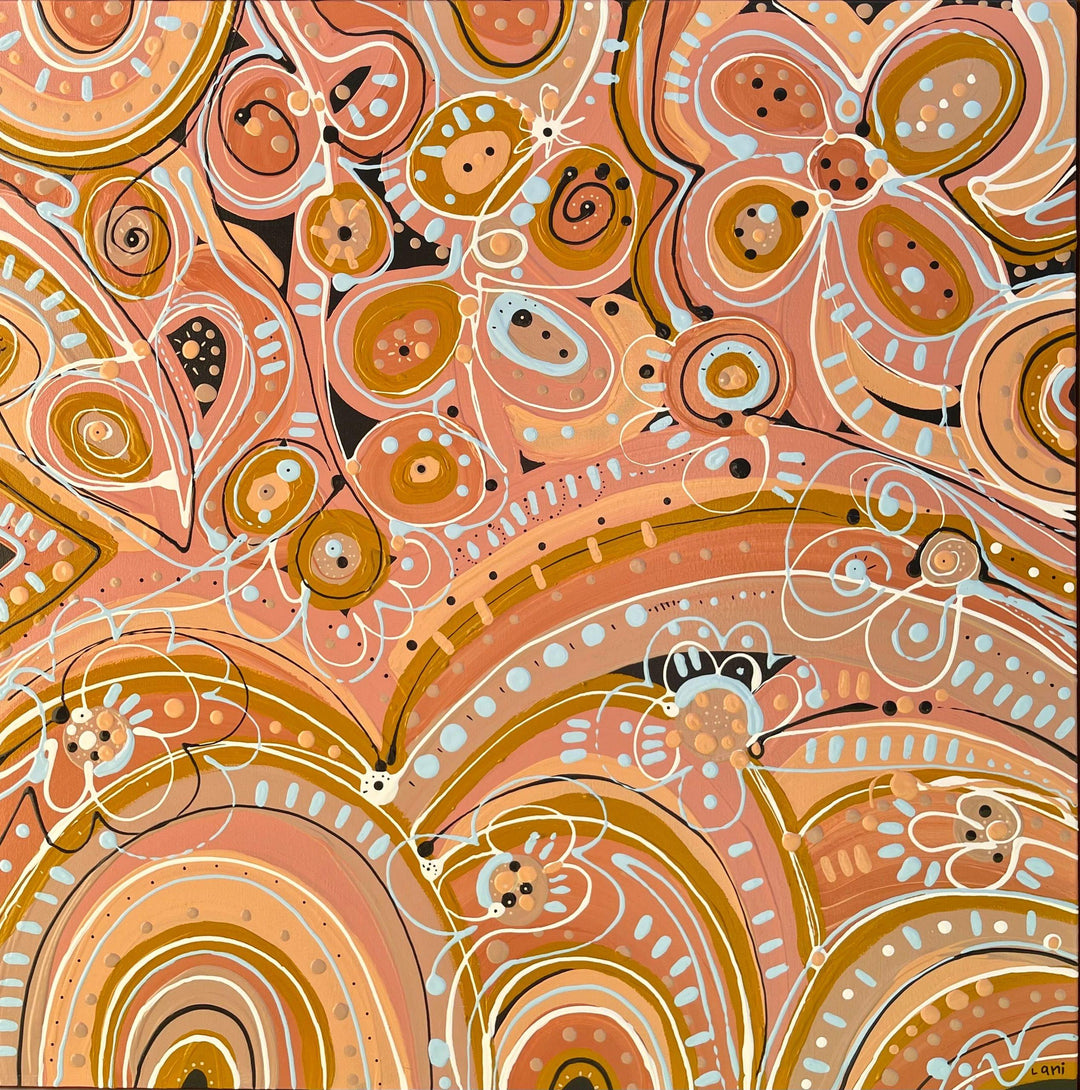 Midnight Blooms - Original Art - Sold