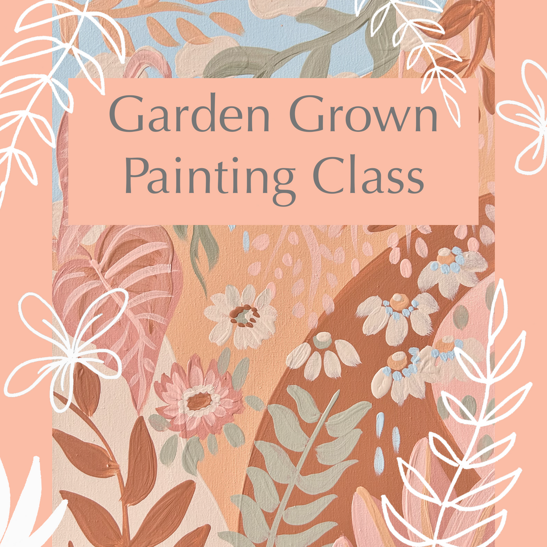 Paint &amp; Sip Class // &