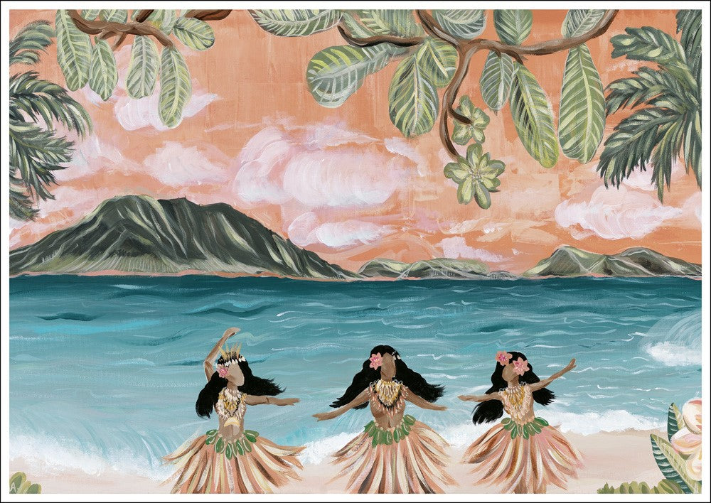 Island Home SET OF 2 (paper prints)